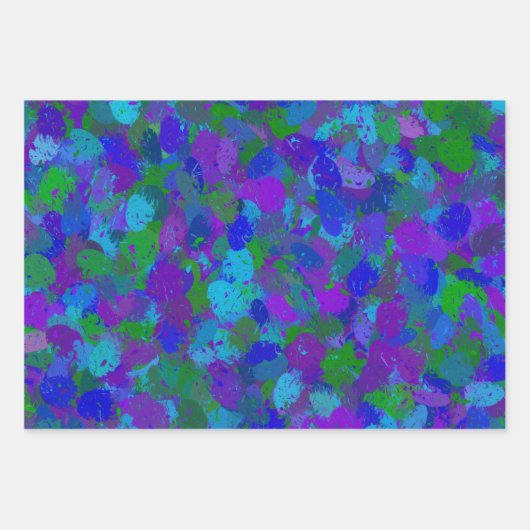 Feuilles papier Peacock Color Wrapper (Devant)