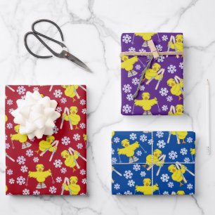 Feuilles papier pour Motif de ski