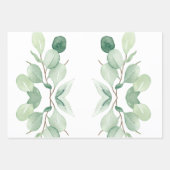 Feuilles pastel Eucalyptus vert (Devant 2)