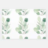 Feuilles pastel Eucalyptus vert (Devant)