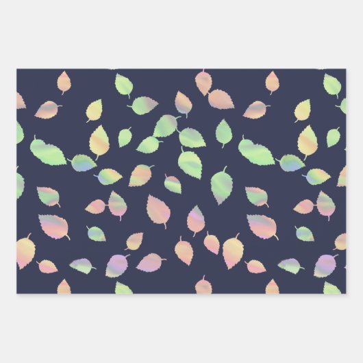 Feuilles Pastel Falling (Devant 2)