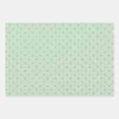 Feuilles plates en papier enveloppant Pastel Bliss (Devant 3)