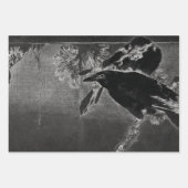 Feuilles plats de papier à enveloppement HALLOWEEN (Devant)