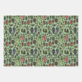 Feuilles plats de papier d'enveloppement des coléo (Devant 2)