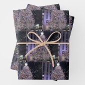 Feuilles plats en papier à envelopper Festif de No (En situation)