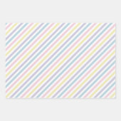 Feuilles plats en papier d'enveloppement pastel (s (Devant)