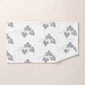 Feuilles qui tombent (Serviette à main)
