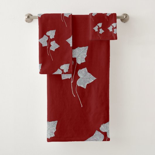 Feuilles qui tombent Cinnamon Rouge (En situation)