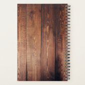 Feuilles rustiques sur la grange Mariage photo mon (Dos)