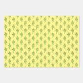 Feuilles sauvages sur un ensemble de papier d'enve (Devant 2)