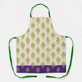 Feuilles sauvages sur un tablier (Recto)