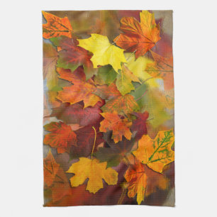 Feuilles tombés ~ Serviette de cuisine