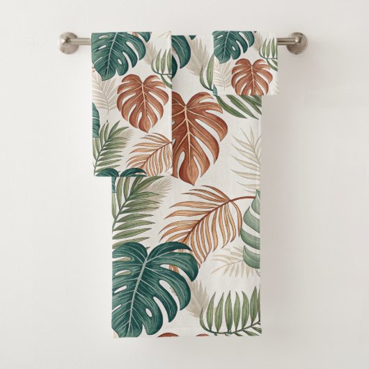 Feuilles Tropicales Bohème (En situation)