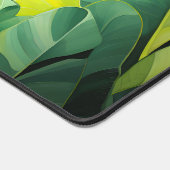 Feuilles tropicales, botanique abstraite, jungle, (Coin)