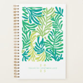 Feuilles tropicales colorées Abstraites personnali (Devant)