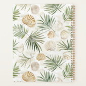 Feuilles Tropicales Coquillages de Plage (Dos)
