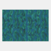 Feuilles tropicales vert bleu (Devant)