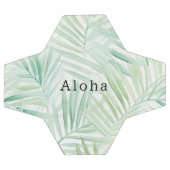 Feuilles Tropicales Vertes Aloha (Plat)