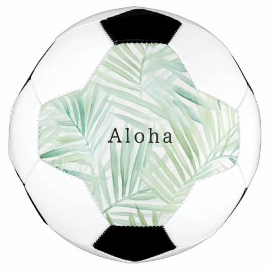 Feuilles Tropicales Vertes Aloha (Devant)