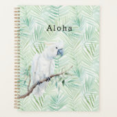 Feuilles Tropicales Vertes Oiseau Aloha (Devant)