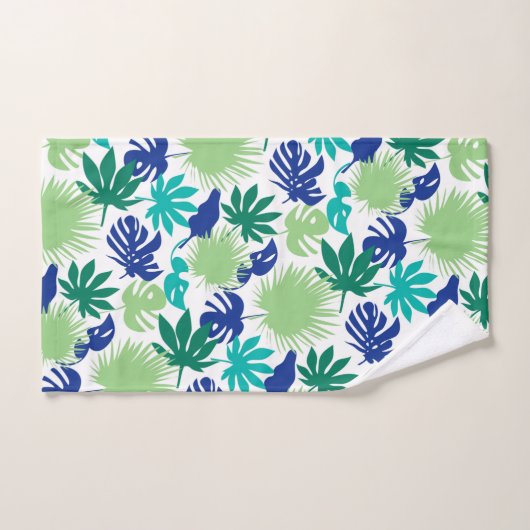Feuilles tropicaux (Serviette à main)
