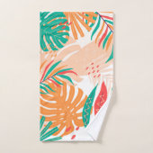 Feuilles tropicaux (Serviette à main)
