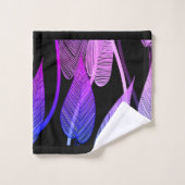 Feuilles tropicaux (Gant de toilette)