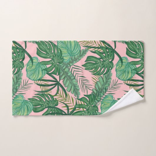 Feuilles tropicaux (Serviette à main)