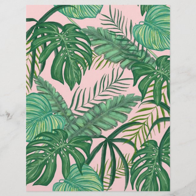 Feuilles tropicaux (Devant)