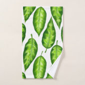 Feuilles tropicaux (Serviette à main)