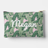 Feuilles tropicaux de l'été rose | Sac Bachelorett (Verso)