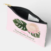 Feuilles tropicaux de l'été rose | Sac Bachelorett (Ouvrir)