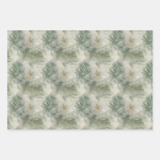 Feuilles tropicaux de l'or vert (Devant 2)