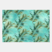 Feuilles tropicaux de Mint Green (Devant 3)