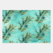 Feuilles tropicaux de Mint Green (Devant)