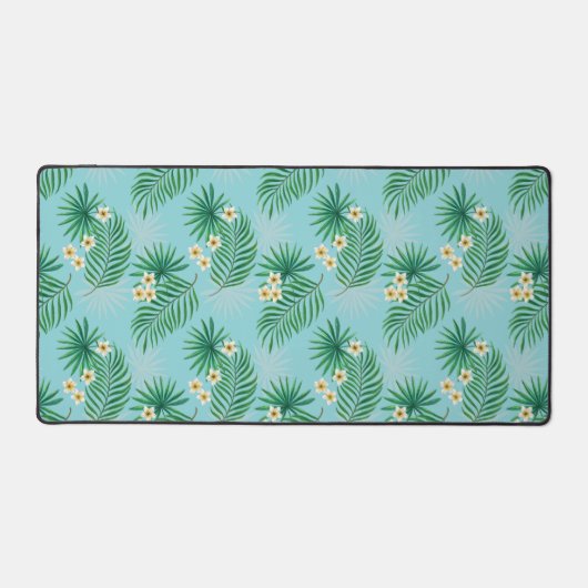 Feuilles tropicaux et fleurs (Recto)