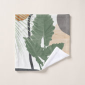 Feuilles tropicaux Finesse Abstraite #1 #tropical  (Gant de toilette)