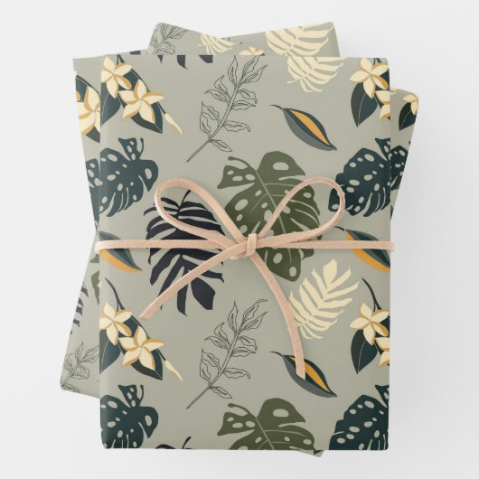 Feuilles tropicaux hawaïens (En situation)