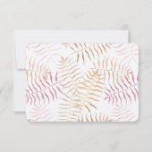 Feuilles tropicaux RSVP (Dos)