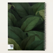 Feuilles tropicaux vert foncé (Dos)
