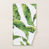 Feuilles vertes (Serviette à main)