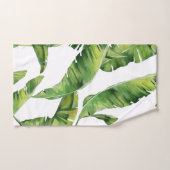 Feuilles vertes (Serviette à main)