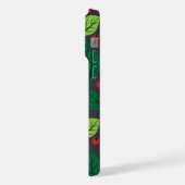 Feuilles Vertes, Baies Rouges, Motif De Feuilles (Côté gauche)