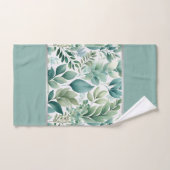 Feuilles Vertes Rafraîchissantes (Serviette à main)