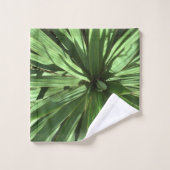 Feuilles verts (Gant de toilette)