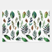 Feuilles verts du feuillage botanique (Devant 2)