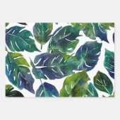 Feuilles verts du feuillage botanique (Devant)