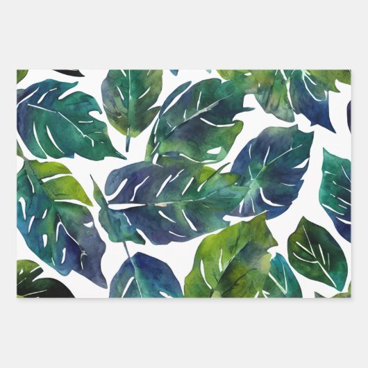 Feuilles verts du feuillage botanique (Devant)