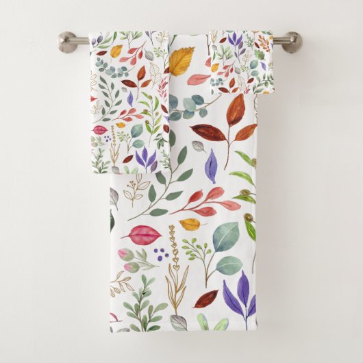 Feuilles verts Gold Blue (En situation)