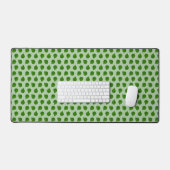 Feuilles verts Jade Tree sur vert clair (Clavier et souris)